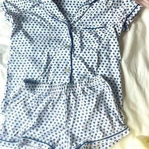 Roller Rabbit Heart Short Pajama set